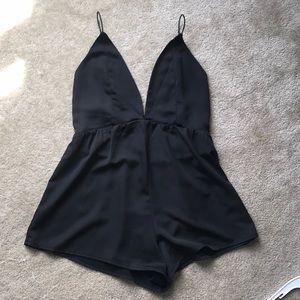 Black Tobi Romper